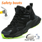 Lightweight Durable Safety Boots – Anti-Smash & Anti-Puncture Work Shoes
