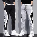 Men’s Black Hip Hop Jogger Pants – Loose Fit Drawstring Sweatpants