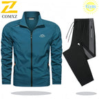 Men’s 2-Piece Tracksuit – Spring/Summer Sportswear Set