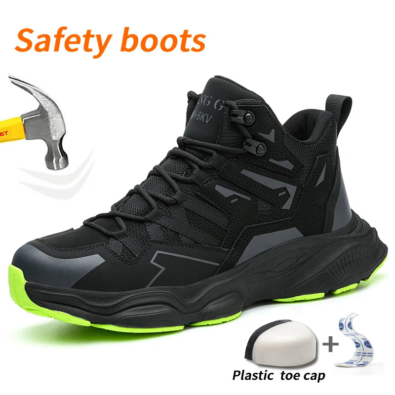 Lightweight Durable Safety Boots – Anti-Smash & Anti-Puncture Work Shoes