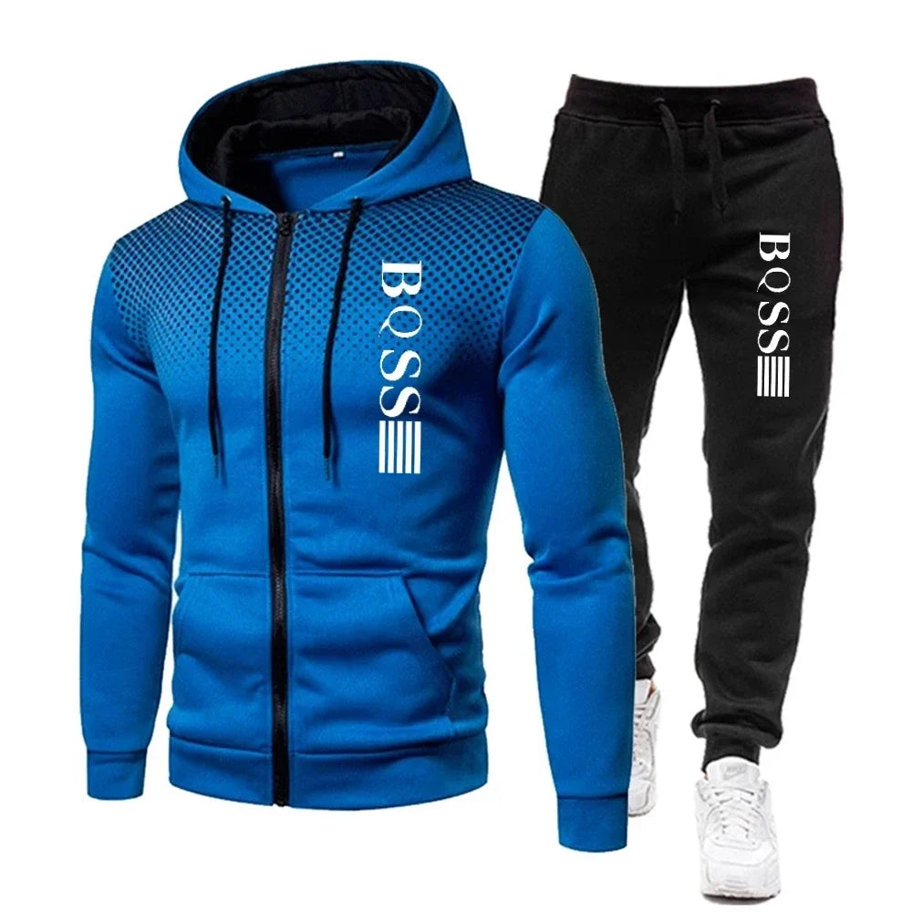 Men’s Fashion Print Tracksuit