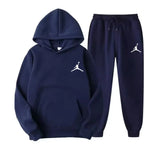 Unisex Casual Hoodie & Pants Set – Spring/Autumn Basketball Two-Piece