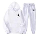 Unisex Casual Hoodie & Pants Set – Spring/Autumn Basketball Two-Piece