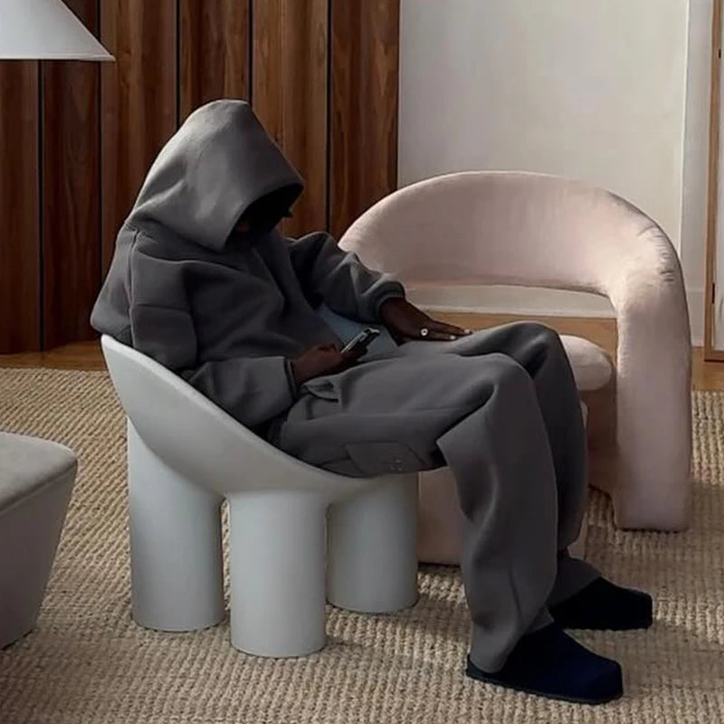 Men’s Casual Hoodie & Sweatpants Set 👕👖 | 2-Piece Loose Tracksuit