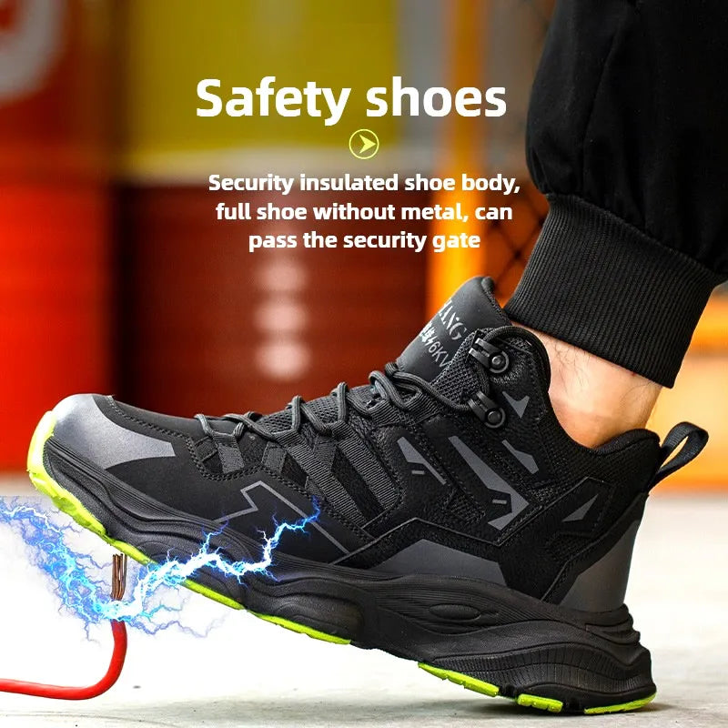 Lightweight Durable Safety Boots – Anti-Smash & Anti-Puncture Work Shoes